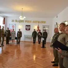 Zobacz zdjęcie: Pożegnania w 23 Śląskim Pułku Artylerii