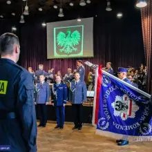 Zobacz zdjęcie: Ślubowanie nowo przyjętych policjantów. Jeden z nich służyć będzie w Bolesławcu