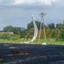 Zobacz zdjęcie: Pożar w Raciborowicach. Przyczyna? Agrowłóknina
