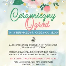 Zobacz zdjęcie: Ceramika Artystyczna zaprasza do Ceramicznego Ogrodu