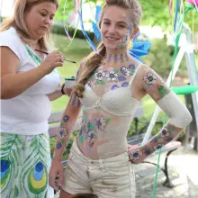 Zobacz zdjęcie: Żywe dzieła sztuki! Bodypaiting z Ceramiką Artystyczną