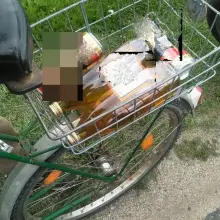 Zobacz zdjęcie: Pijany rowerzysta wpadł w ręce policji