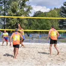Zobacz zdjęcie: Mistrzostwa Województwa Dolnośląskiego Strażaków PSP w Siatkówce Plażowej – Bolesławiec 2019