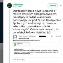 Zobacz zdjęcie: ZUS ostrzega: oszuści wysyłają SMS-y i maile z groźnym wirusem!