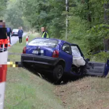 Zobacz zdjęcie: Śmiertelny wypadek koło Kliczkowa