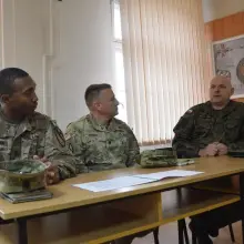 Zobacz zdjęcie: Spotkanie polskich i amerykańskich żołnierzy