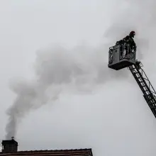 Zobacz zdjęcie: Akcja straży pożarnej w Kruszynie