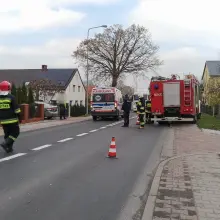 Zobacz zdjęcie: Wypadek w Łące. Kobieta w ciąży zabrana do szpitala