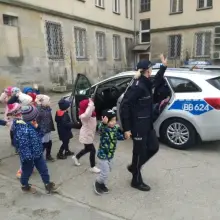 Zobacz zdjęcie: Przedszkolaki w bolesławieckiej komendzie
