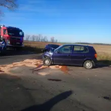 Zobacz zdjęcie: Zderzenie dwóch Volkswagenów koło Różyńca