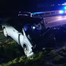 Zobacz zdjęcie: Groźny wypadek na DK30, cztery osoby ranne. Sprawca był po alkoholu i narkotykach