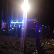 Zobacz zdjęcie: Pożar w Raciborowicach Dolnych. Poparzony mężczyzna trafił do szpitala, pies zginął