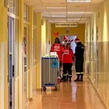 Zobacz zdjęcie: Świąteczna akcja strażaków OSP Wykroty