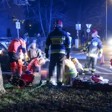 Zobacz zdjęcie: Potrącenie pieszego przy alei Tysiąclecia