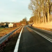 View photo: There is a new road between Suszki and Stare Jaroszowice