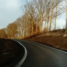 View photo: There is a new road between Suszki and Stare Jaroszowice