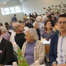 Zobacz zdjęcie: Jubileuszowe Integracyjne Spotkanie Opłatkowe Osób Niepełnosprawnych za nami