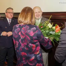 Zobacz zdjęcie: Podziękowali Kornelowi Filipowiczowi za kompetencje, wrażliwość i empatię