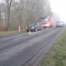 Zobacz zdjęcie: Wypadek między Dąbrową a Łąką, dwie osoby ranne