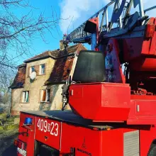 View photo: Fire in Gościszów