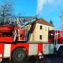 View photo: Fire in Gościszów