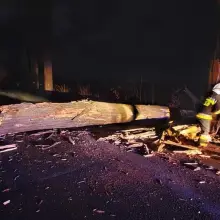 Zobacz zdjęcie: Orkan Sabina: nocne akcje straży