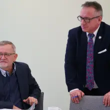 Zobacz zdjęcie: Spotkanie w Starostwie Powiatowym w Bolesławcu