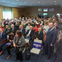 Zobacz zdjęcie: Spotkanie wyborcze Roberta Biedronia w Bolesławcu