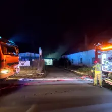 Zobacz zdjęcie: Pożar w stolarni w Bolesławicach