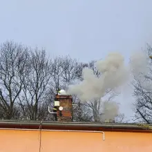 Zobacz zdjęcie: Akcja straży pożarnej w Trzebieniu (gmina Bolesławiec)