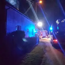 Zobacz zdjęcie: Akcja straży pożarnej w miejscowości Krzyżowa (gmina Gromadka, powiat bolesławiecki)