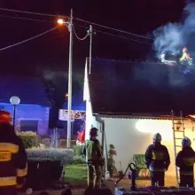 Zobacz zdjęcie: Akcja straży pożarnej w miejscowości Krzyżowa (gmina Gromadka, powiat bolesławiecki)