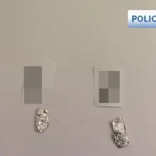 Zobacz zdjęcie: Amfetamina, jaką policja znalazła przy 33-letnim kierowcy, i narkotest