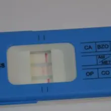 Zobacz zdjęcie: Amfetamina, jaką policja znalazła przy 33-letnim kierowcy, i narkotest