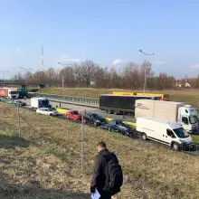 Zobacz zdjęcie: Granica Jędrzychowice. Kontrola sanitarna i graniczna