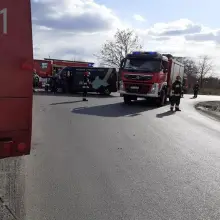 Zobacz zdjęcie: Wypadek koło Szczytnicy (gmina Warta Bolesławiecka)