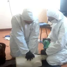 Zobacz zdjęcie: Szkolenie medycznie w 23 Śląskim Pułku Artylerii w Bolesławcu
