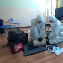 Zobacz zdjęcie: Szkolenie medycznie w 23 Śląskim Pułku Artylerii w Bolesławcu