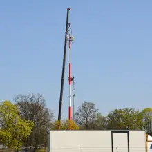 Zobacz zdjęcie: Maszt sieci Play przy ulicy Staszica w Bolesławcu