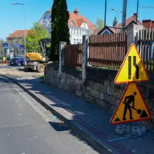 Zobacz zdjęcie: Prace przy przebudowie ulic Bankowej i Karola Miarki w Bolesławcu