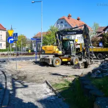 Zobacz zdjęcie: Prace przy przebudowie ulic Bankowej i Karola Miarki w Bolesławcu