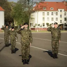 Zobacz zdjęcie: Uroczysta zbiórka w 23 Śląskim Pułku Artylerii w Bolesławcu