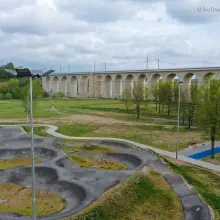 Zobacz zdjęcie: Oświetlenie przy Wiadukt Plaza w Bolesławcu