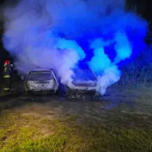 Zobacz zdjęcie: Akcja straży pożarnej w Szczytnicy (gmina Warta Bolesławiecka, powiat bolesławiecki)