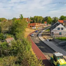 Zobacz zdjęcie: Budowa drogi przy ulicy Jagiellonów w Bolesławcu