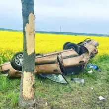 Zobacz zdjęcie: Akcja służb na DK nr 94 w Parzycach (gmina Nowogrodziec, powiat bolesławiecki)