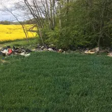 Zobacz zdjęcie: Dzikie wysypisko w Żeliszowie (gmina Bolesławiec)