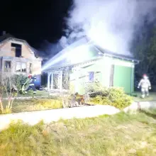 Zobacz zdjęcie: Akcja straży pożarnej w Kraśniku (gmina Bolesławiec)