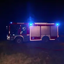 Zobacz zdjęcie: Akcja straży pożarnej w Kraśniku (gmina Bolesławiec)