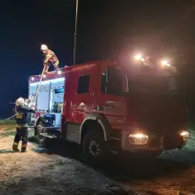 Zobacz zdjęcie: Akcja straży pożarnej między Wartowicami a Wartą Bolesławiecką (powiat bolesławiecki)